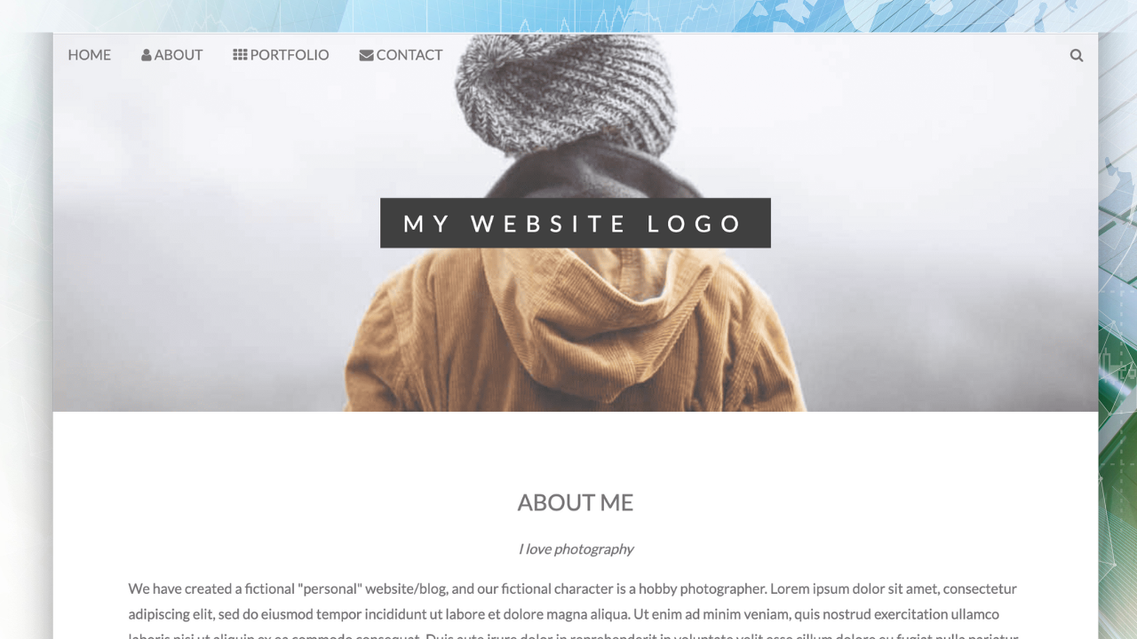 HTML Website Example